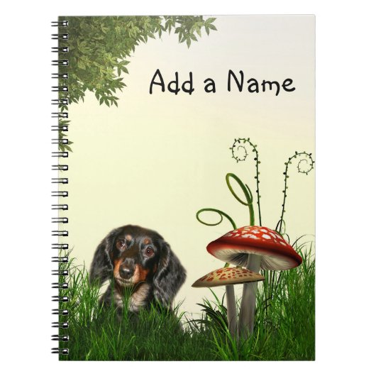 Dachshund Notitieboek (Voorkant)