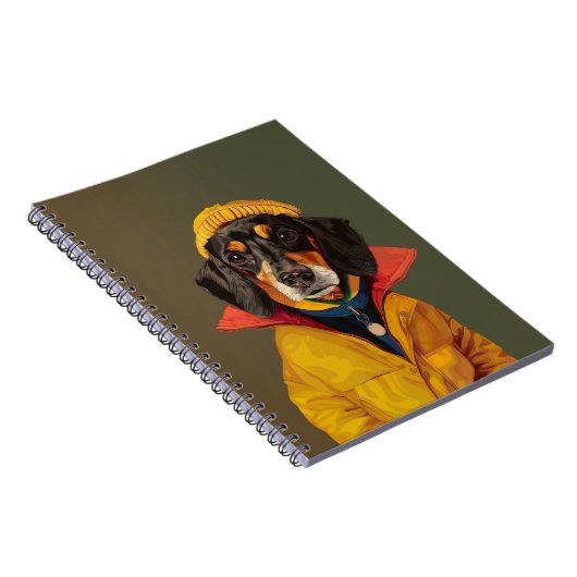 Dachshund Notitieboek (Rechterzijde)