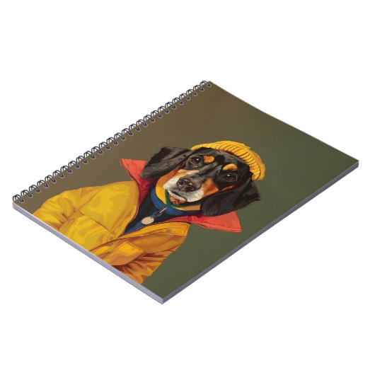 Dachshund Notitieboek (Linkerzijde)