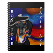 DACHSHUND NOTITIEBOEK (Voorkant)