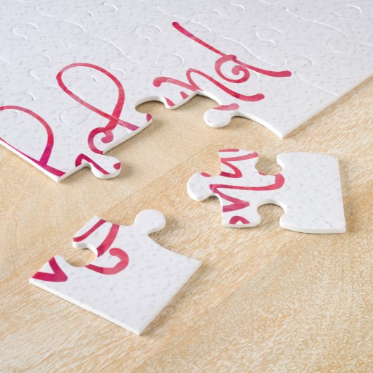 Dachshund - Ontwerp van Waterverf Legpuzzel (Zijkant)