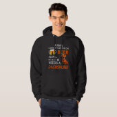 Dachshund Ook Hoodie (Voorkant volledig)