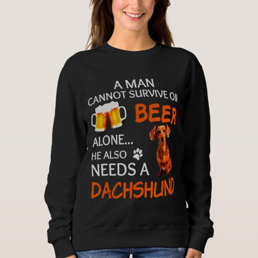 Dachshund Ook Trui (Voorkant)