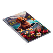 Dachshund op een peddel: Een Schilderachtig avontu Notitieboek (Rechterzijde)