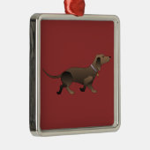 Dachshund Ornament (Rechts)