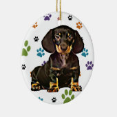 Dachshund Ornament (Rechts)