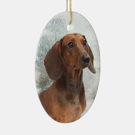 Dachshund Ornament (Rechts)