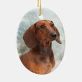 Dachshund Ornament (Achterkant)