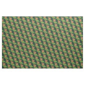 Dachshund over groene kubussen stof (Yard (91,4 cm))