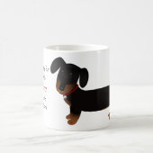 Dachshund Owner Humor Koffiemok (Center)