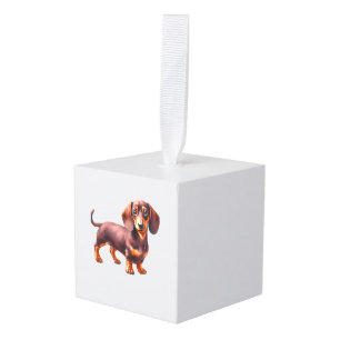 Dachshund Painting - Weiner Dog Waterverf Paintin Decoratie