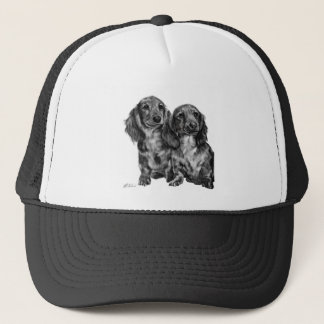 Dachshund Pair Trucker Pet