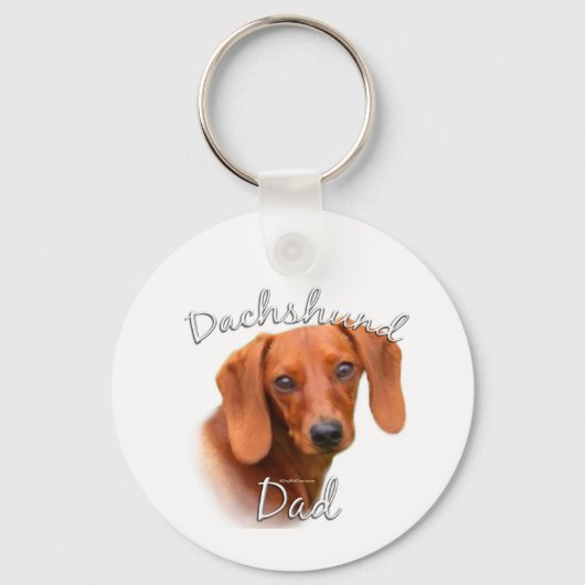 Dachshund Pap 2 Sleutelhanger (Voorkant)