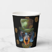 Dachshund Papieren Bekers (Achterkant)