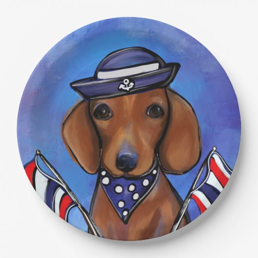 Dachshund Papieren Bordje (Voorkant)