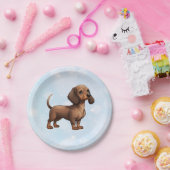 Dachshund Papieren Bordje (Feest)