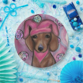 Dachshund Papieren Bordje (Feest)