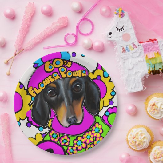 DACHSHUND PAPIEREN BORDJE (Feest)