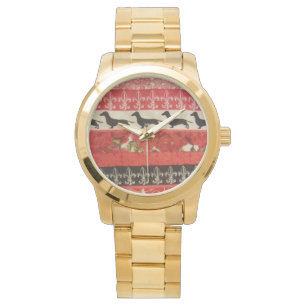 Dachshund Parade Horloge