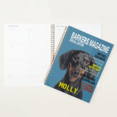 Dachshund Parody Magazine Hoesje Planner (Display)