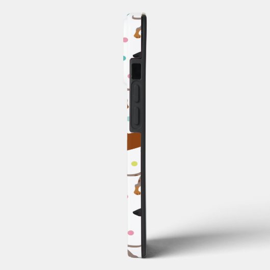 Dachshund Party Case-Mate iPhone Case (Achterkant / Links)