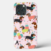 Dachshund Party Case-Mate iPhone Case (Achterkant)