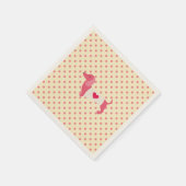 Dachshund Party Napkins Birthday Party Supplies Servetten (Hoek)
