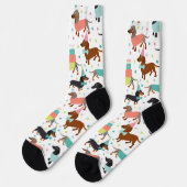 Dachshund Party Socks Sokken (Links)