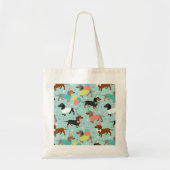 Dachshund Party Tote Bag (Voorkant)