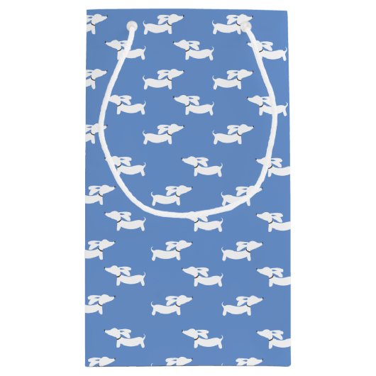 Dachshund Party Wiener Hond Gift Tassen Klein Cadeauzakje (Achterkant)