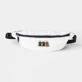 Dachshund Pasen T-Shirt Heuptasje