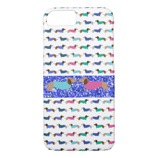 Dachshund Pastel Case-Mate iPhone Case (Achterkant)