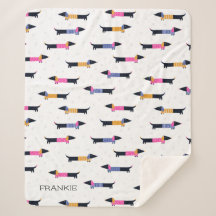 Dachshund Patroon Hondenliefhebber Custom  