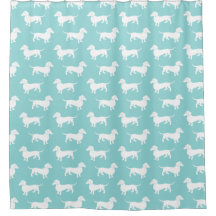 Dachshund Pattern Aqua of Elke kleur die u kiest