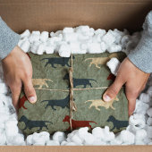 Dachshund Pattern Tissuepapier