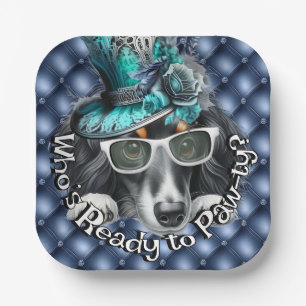 Dachshund Paw-ty Bord Luxe Hond Feestje