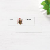 Dachshund Paws Gift Labels Mini Visitekaartjes (Bureau)