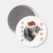 Dachshund Paws (glad) Magneet (Voorkant / Achterkant)