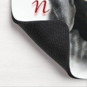 Dachshund Paws (glad) Mousepad Muismat (Hoek)