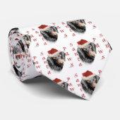 Dachshund Paws (glad) Stropdas (Opgerold)
