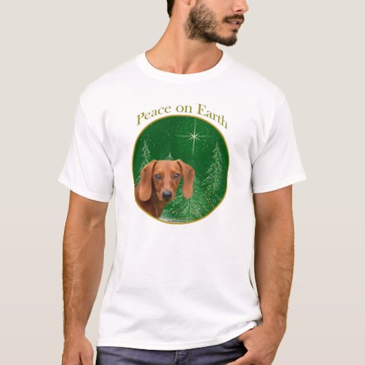 Dachshund Peace T-shirt (Voorkant)