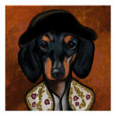 DACHSHUND PERFECT POSTER (Voorkant)