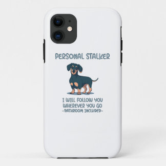 Dachshund Personal Stalker Case-Mate iPhone Case