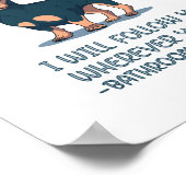 Dachshund Personal Stalker Poster (Hoek)