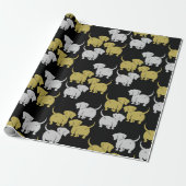 Dachshund Pet Dog Cadeaupapier (Uitgerold)