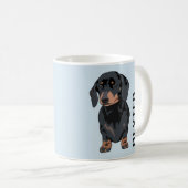 Dachshund Pet Dog | Cute Sause Dog Koffiemok (Voorkant rechts)