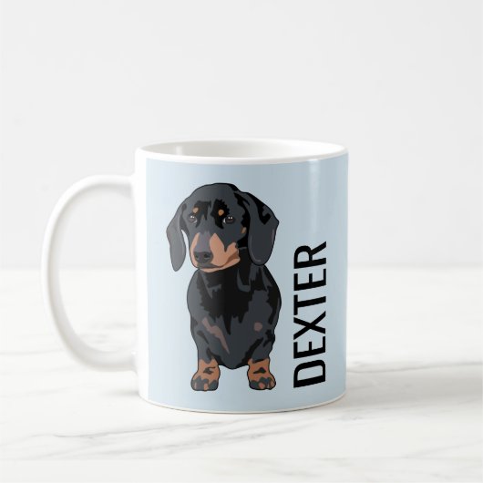 Dachshund Pet Dog | Cute Sause Dog Koffiemok (Links)