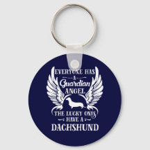 Dachshund pet dog guardian angel