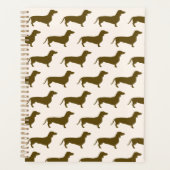 Dachshund Pink Planner (Voorkant)