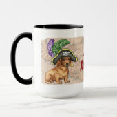 Dachshund Pirate Mok (Links)